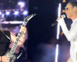 Watch: SEPULTURA's ANDREAS KISSER Joins Brazilian Pop Music Icon IVETE SANGALO On Stage At Rio De Janeiro Stadium