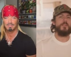 BRET MICHAELS Teams Up With Country Star CHRIS JANSON For Latest Episode Of 'CMT Crossroads'