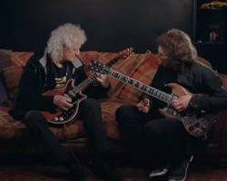 Watch: TONY IOMMI And BRIAN MAY Play BLACK SABBATH's 'Paranoid'