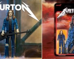 Late METALLICA Bassist CLIFF BURTON: Third Version Of ReAction Figure From Super7 Coming In March