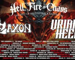 SAXON And URIAH HEEP Announce Spring 2024 'Hell, Fire & Chaos' U.S. Tour