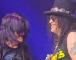 Watch: Ex-GUNS N' ROSES Guitarist GILBY CLARKE Joins SLASH For 'Nightrain' Performance In Chile