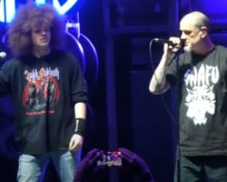 Watch: Young DIMEBAG Lookalike Joins PANTERA On Stage To Sing 'F***ing Hostile'