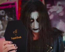 'Corpse Paint' Black-Metal Inspired Makeup Now Available From e.l.f. Cosmetics And Liquid Death