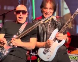Watch: JOE SATRIANI And STEVE VAI Cover METALLICA's 'Enter Sandman' At 'Satch/Vai' U.S. Tour Kickoff