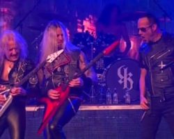 Watch KK'S PRIEST Perform In Mount Dora, Florida During First-Ever U.S. Tour