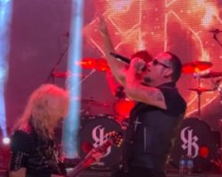 Watch KK'S PRIEST Perform In St. Charles, Illinois During First-Ever U.S. Tour