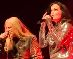 Watch: Ex-NIGHTWISH Members MARKO HIETALA And TARJA TURUNEN Perform Collaborative New Single 'Left On Mars' In São Paulo