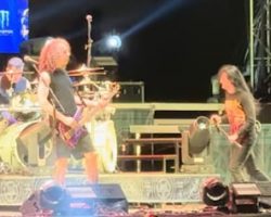 Watch: ANTHRAX Plays First Concert With Original Bassist DAN LILKER In 40 Years