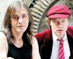 AC/DC's ANGUS And MALCOLM YOUNG Recognized With Giant Mural Painted Near Their Childhood Home: Video, Photos