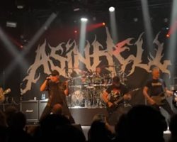 Watch: VOLBEAT Frontman MICHAEL POULSEN's Death Metal Project ASINHELL Performs Live For First Time