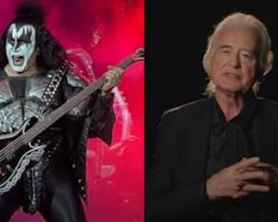 GENE SIMMONS Says JIMMY PAGE Gave Him The 'Highest Compliment' About His Bass Playing