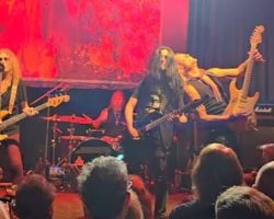 GLENN HUGHES Joined By GUS G. For 'Burn' Performance In Thessaloniki