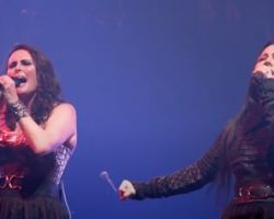 See Pro-Shot Video Of WITHIN TEMPTATION's 'The Reckoning' Performance With EVANESCENCE's AMY LEE