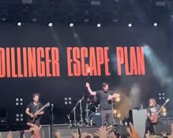 Watch: THE DILLINGER ESCAPE PLAN Plays First Reunion Concert At California's NO VALUES Festival