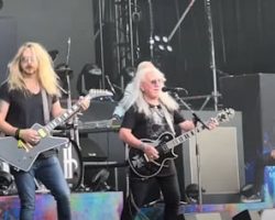 Watch: RICHIE FAULKNER And RONNIE ROMERO Join URIAH HEEP For 'Easy Livin'' Performance At Spain's ROCK IMPERIUM