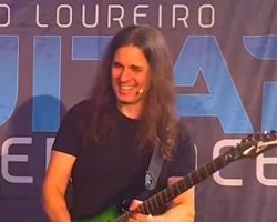 Watch: Former MEGADETH Guitarist KIKO LOUREIRO Holds 'Guitar Experience' Camp In Helsinki