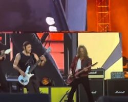 Watch: METALLICA Joined By DIAMOND HEAD's BRIAN TATLER For 'Am I Evil?' Performance In Oslo