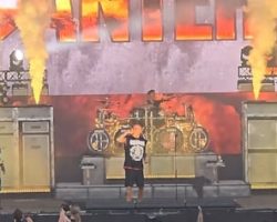 Watch: PANTERA Joined By Two Irish Preteen Brothers For 'Walk' Performance At U.K.'s DOWNLOAD Festival