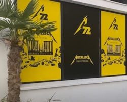 Go Inside METALLICA's Pop-Up Store In Madrid, Spain