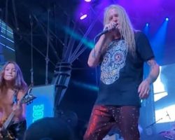 Watch: SEBASTIAN BACH Joined By 11-year-Old Stepson For 'Youth Gone Wild' Performance In Las Vegas