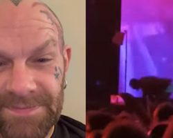 FIVE FINGER DEATH PUNCH Singer IVAN MOODY Fractures Rib In Stage Fall At LOUDER THAN LIFE