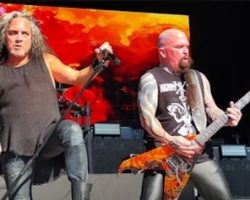 See Front-Row Video Of KERRY KING's Performance At ROCKLAHOMA Festival