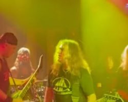 PORTNOY, ELLEFSON, SKOLNICK, BUSH, SANDERS Perform At METAL ALLEGIANCE's East Coast 10th-Anniversary Show