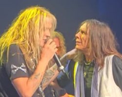Watch: SEBASTIAN BACH Joins TESLA For Performances Of 'Youth Gone Wild' And 'Signs' At Foxwoods Resort Casino