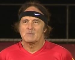 Watch: IRON MAIDEN's STEVE HARRIS Plays Soccer With Australia's STIRLING MACEDONIA FC