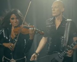 ACCEPT's WOLF HOFFMANN Marries Violin Vixen AVA-REBEKAH RAHMAN
