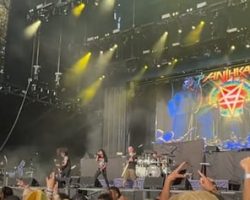 Watch: FRANK BELLO Performs With ANTHRAX For First Time In More Than A Year