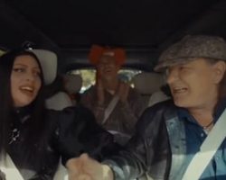 Watch: AC/DC's BRIAN JOHNSON And LADY GAGA Sing 'Highway To Hell' In 'Carpool Karaoke' Special