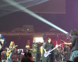 Watch: ALISSA WHITE-GLUZ Sings PAT BENATAR's 'Heartbreaker' Backed By ALEX SKOLNICK, DOUG ALDRICH And FRANK BELLO