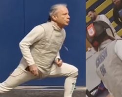 Watch: IRON MAIDEN's BRUCE DICKINSON Competes In 'Circuit Européen Vétérans' 2025 Fencing Tournament