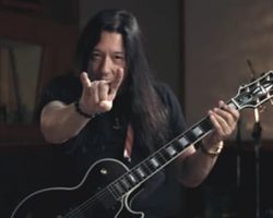 TESTAMENT's ERIC PETERSON Featured In GIBSON TV's 'Riff Lords' Episode