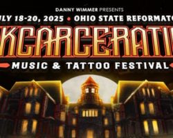 SLIPKNOT, FALLING IN REVERSE And FIVE FINGER DEATH PUNCH To Headline 2025 INKCARCERATION Festival