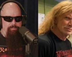 KERRY KING: DAVE MUSTAINE 'Can't Help But Stick His Foot In His Mouth'