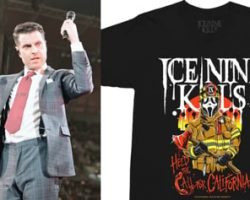 ICE NINE KILLS Raises Over $100,000 For California Wildfire Victims With 'Heed The Call For California' Benefit Shirt