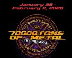 70000 TONS OF METAL: First Details Revealed For 2026 Edition Of World's Biggest Heavy Metal Cruise