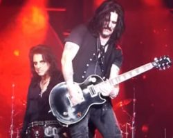 Watch: GILBY CLARKE Performs With ALICE COOPER For The First Time