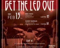 Career-Spanning LED ZEPPELIN Retrospective 'Get The Led Out' To Open At Morrison Hotel Gallery