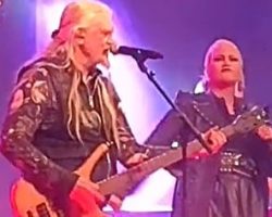 Watch: MARKO HIETALA And BATTLE BEAST's NOORA LOUHIMO Perform NIGHTWISH Medley In Lahti, Finland