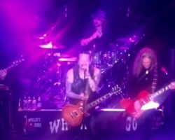 Watch: POISON Drummer's THE ROCKETT MAFIA Makes Official Live Debut At Whisky A Go Go