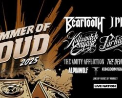 BEARTOOTH, I PREVAIL, KILLSWITCH ENGAGE And PARKWAY DRIVE To Team Up For 'Summer Of Loud' 2025 Tour