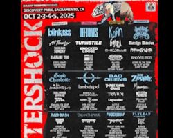 BLINK-182, DEFTONES, KORN And BRING ME THE HORIZON To Headline 2025 AFTERSHOCK Festival