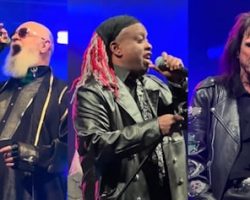 Watch: ROB HALFORD, ALICE COOPER, COREY GLOVER, ROBIN ZANDER Perform At 2025 'Coopstock'
