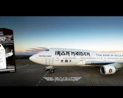 IRON MAIDEN's Aviationtag Celebrates History Of Band's Chartered 'Ed Force One' Plane
