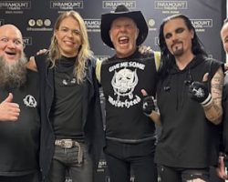See JAMES HETFIELD Rock Out To APOCALYPTICA In Denver