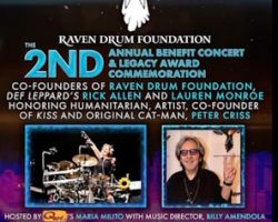 Ex-KISS Drummer PETER CRISS, DEF LEPPARD's RICK ALLEN To Perform At Second Annual Benefit Concert For First Responders